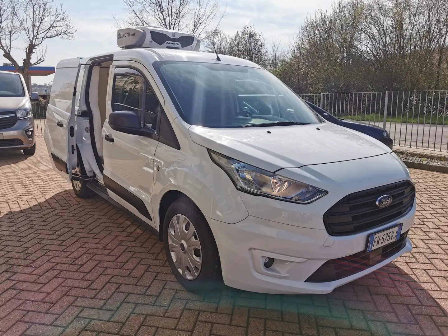 Ford Transit Connect 1.5 Tdci Frigo Blanc - 1