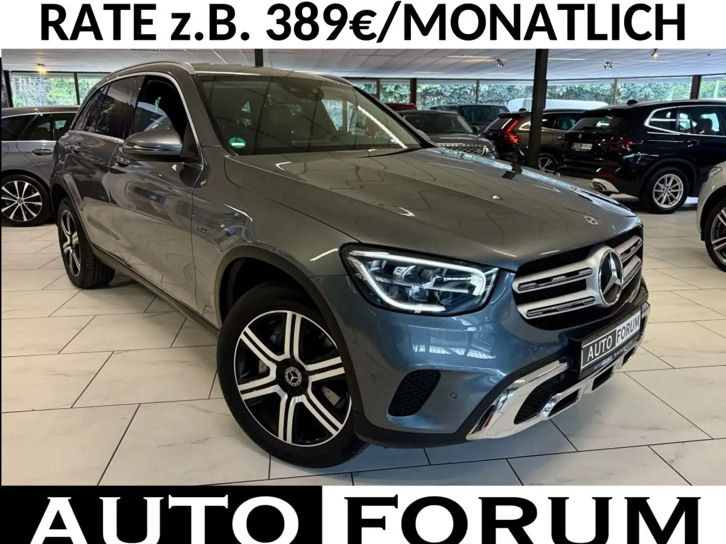Mercedes-Benz GLC 300 de 4M AMG-LINE DIGITACHO LEDER NAVI CAM Gris - 1