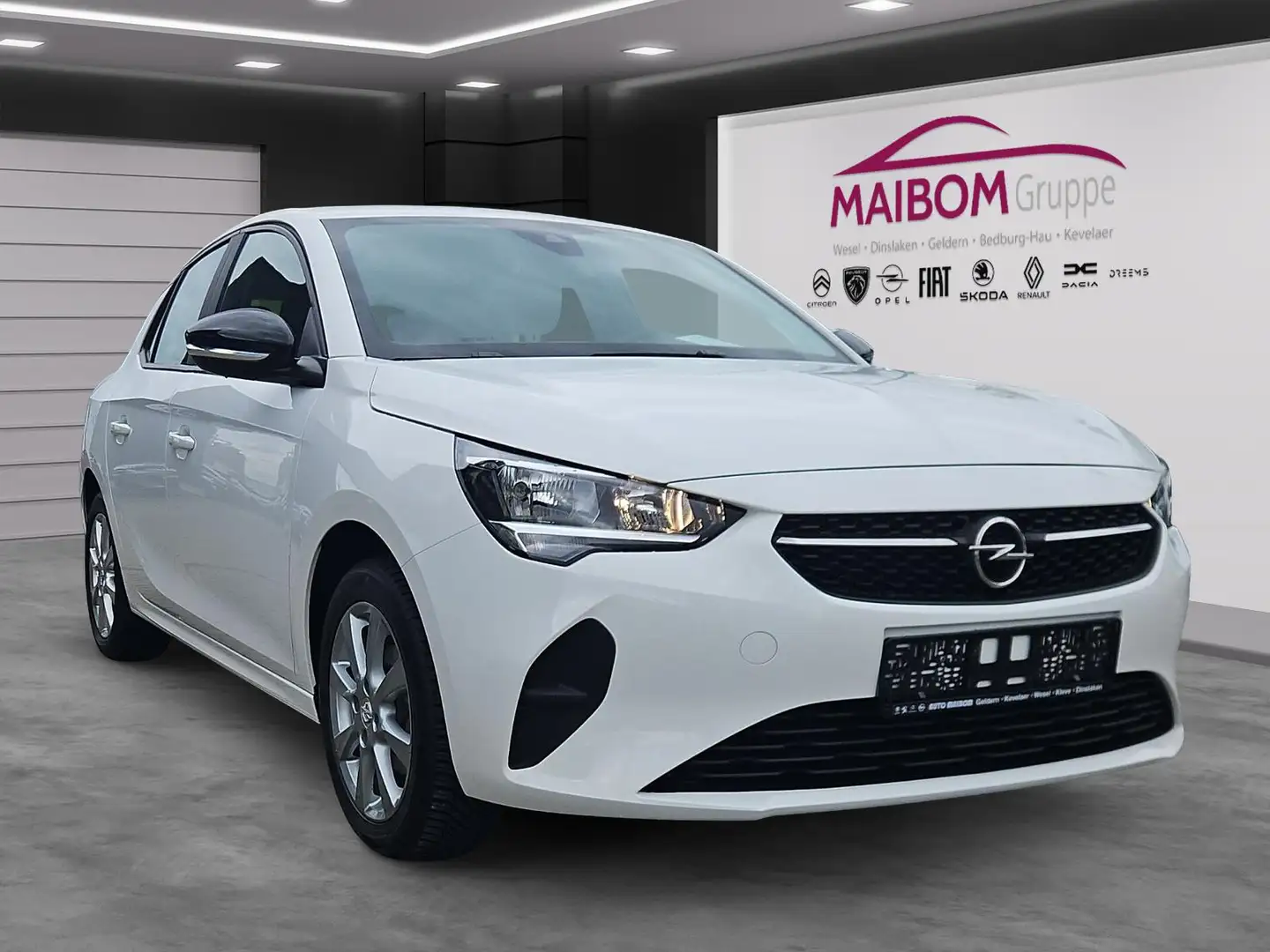 Opel Corsa F Edition RFK//SHZG//ANDROID//APPLE CAR Blanc - 2