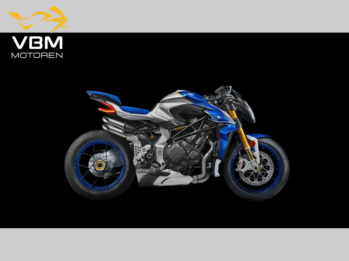 MV Agusta Brutale 1000 RR ASSEN Azul - 1