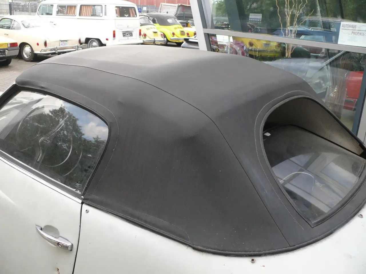 Volkswagen Karmann Ghia Cabrio ungeschweißt aus Californien, foto 7