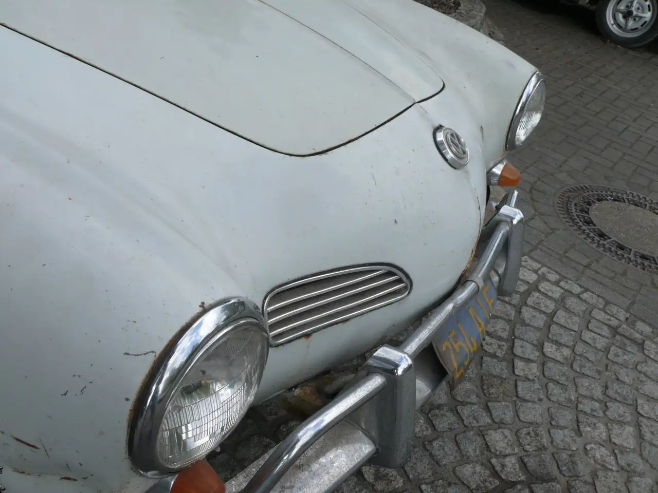 Volkswagen Karmann Ghia Cabrio ungeschweißt aus Californien, foto 4