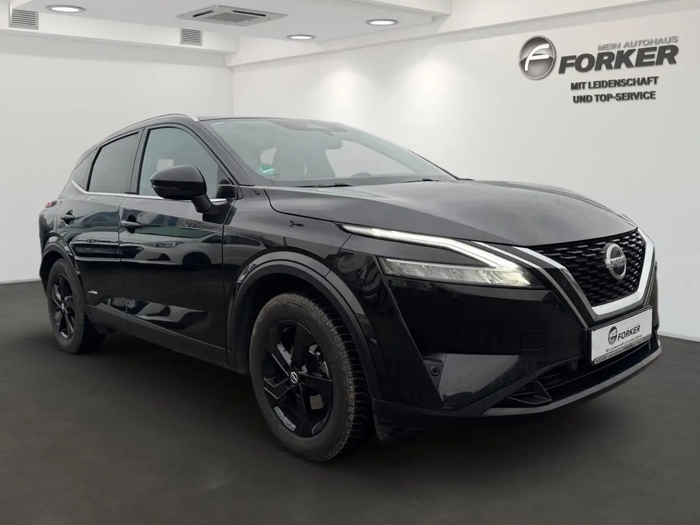Nissan Qashqai 1.3 DIG-T Premiere Edition 1.Hand AHK Noir - 2