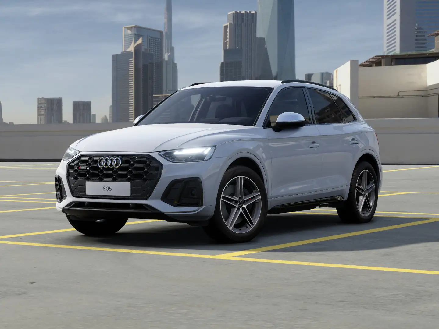 Audi SQ5 TDI tiptronic LED Leder DAB Tempomat Weiß - 1