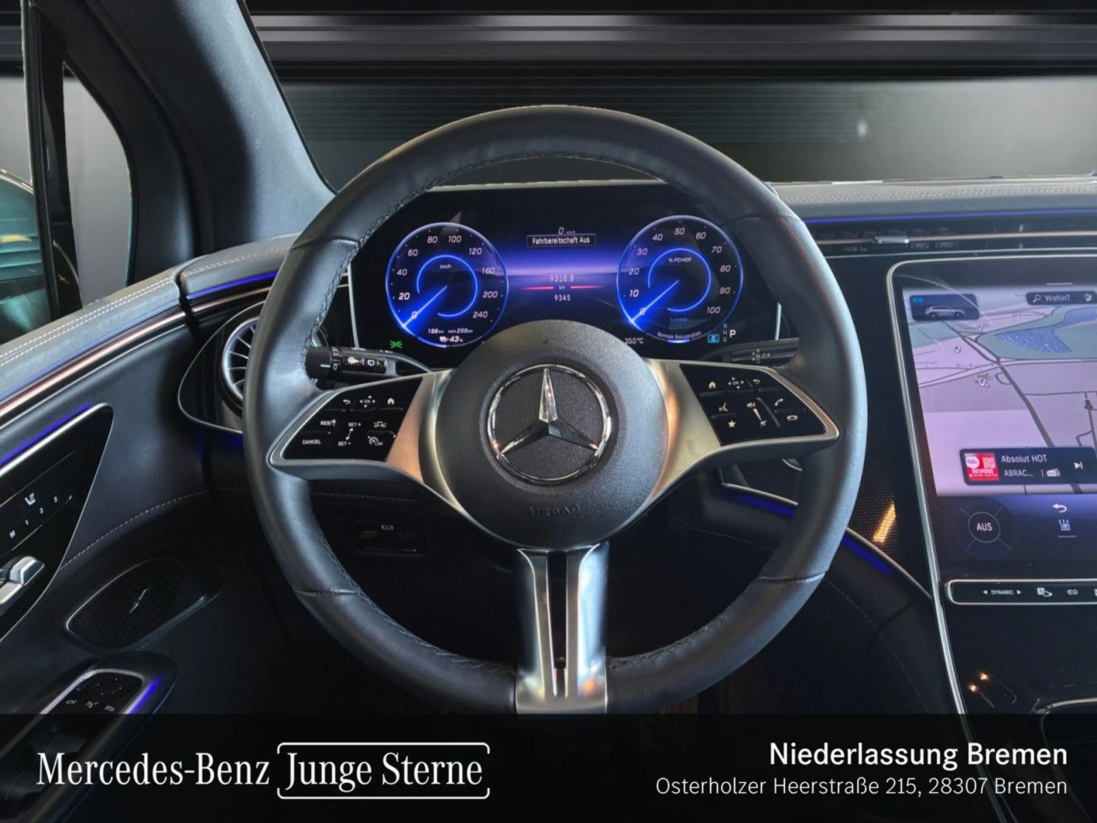 Mercedes-Benz EQE SUV EQE 300 AVANTG+360+AHK+LED+TOTW+KEYLESS — photo 15