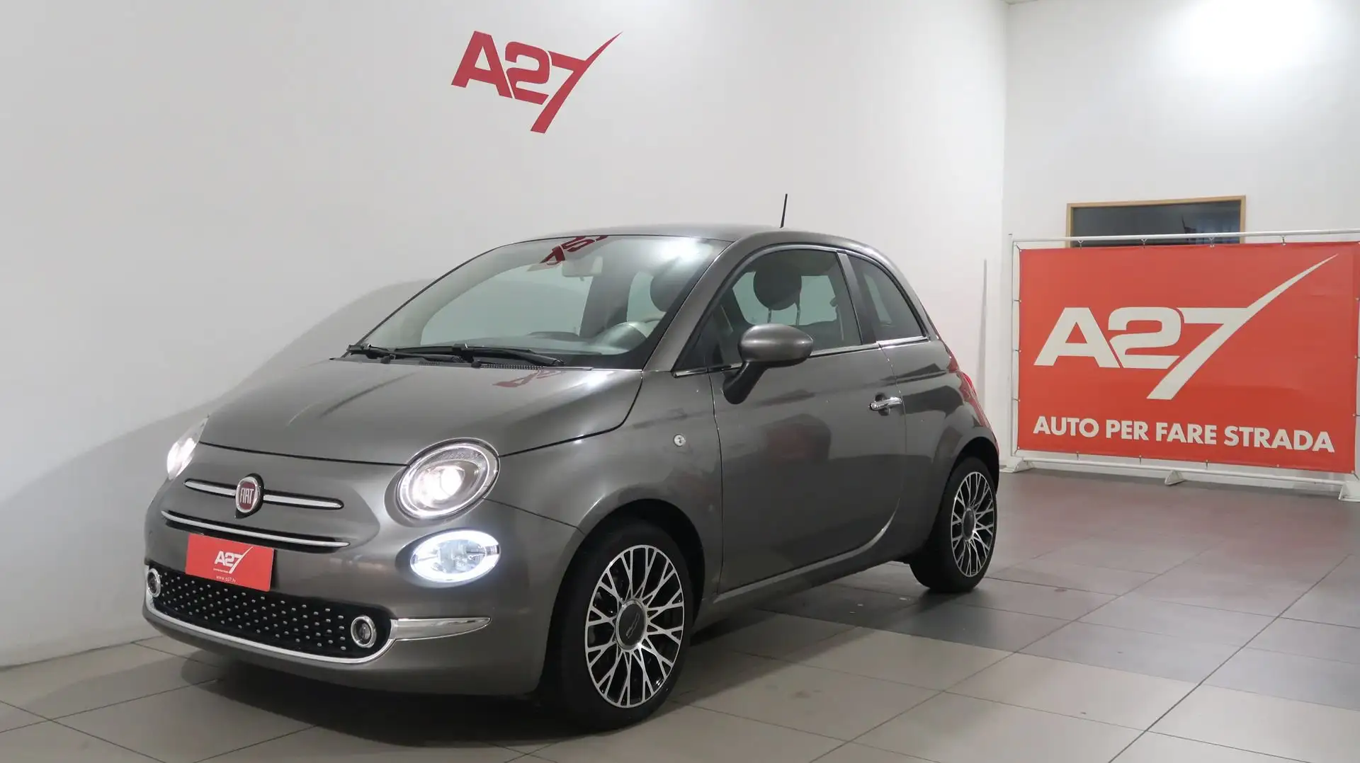 Fiat 500 1.0 Hybrid Dolcevita #CARPLAY#PANO#SENSORI#NAVI# Azul - 1