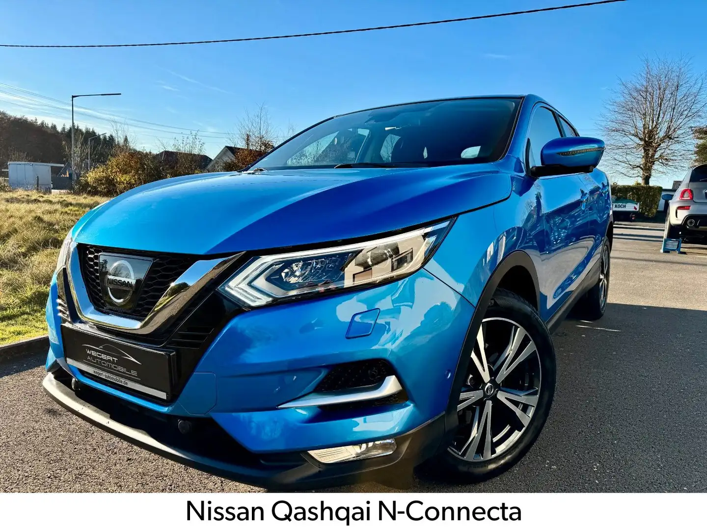 Nissan Qashqai N-Connecta*360°CAM*LED*AHK* Blau - 1