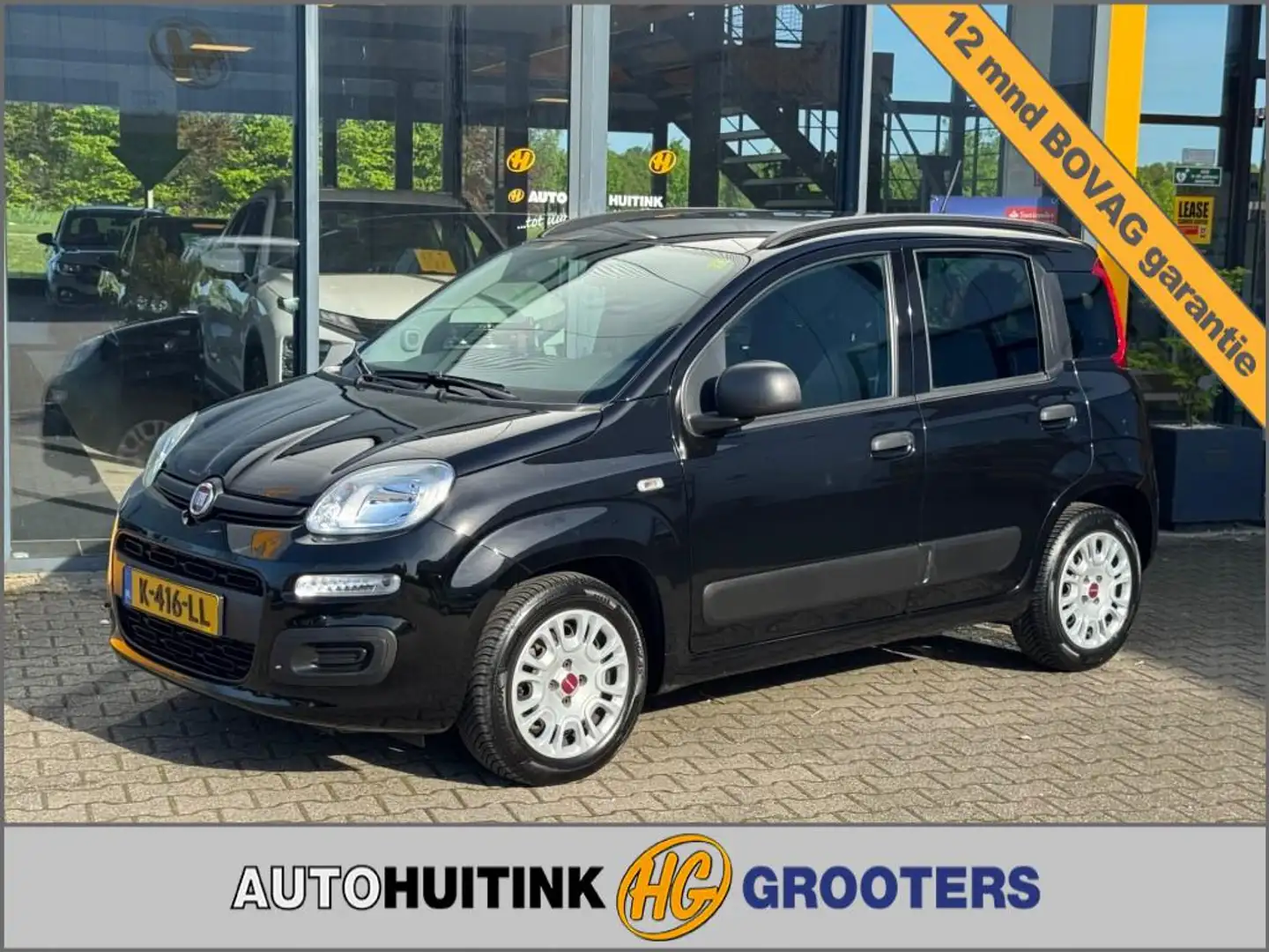 Fiat Panda 1.0 Hybrid Easy - parkeersensoren Zwart - 1