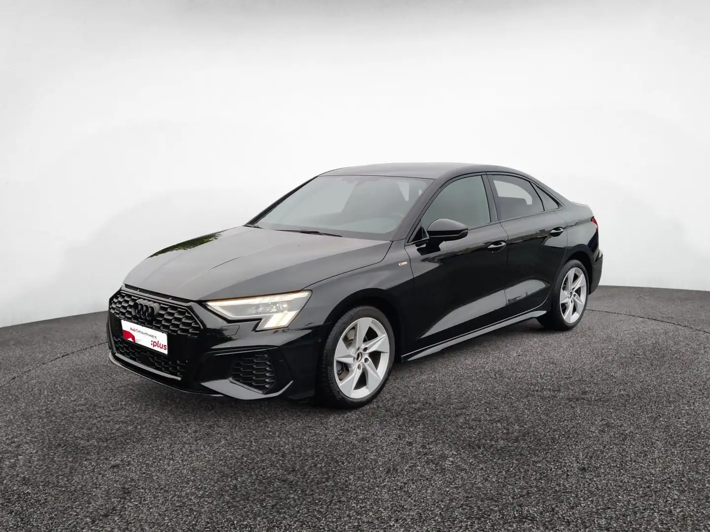 Audi A3 40 TDI S line quattro Schwarz - 2