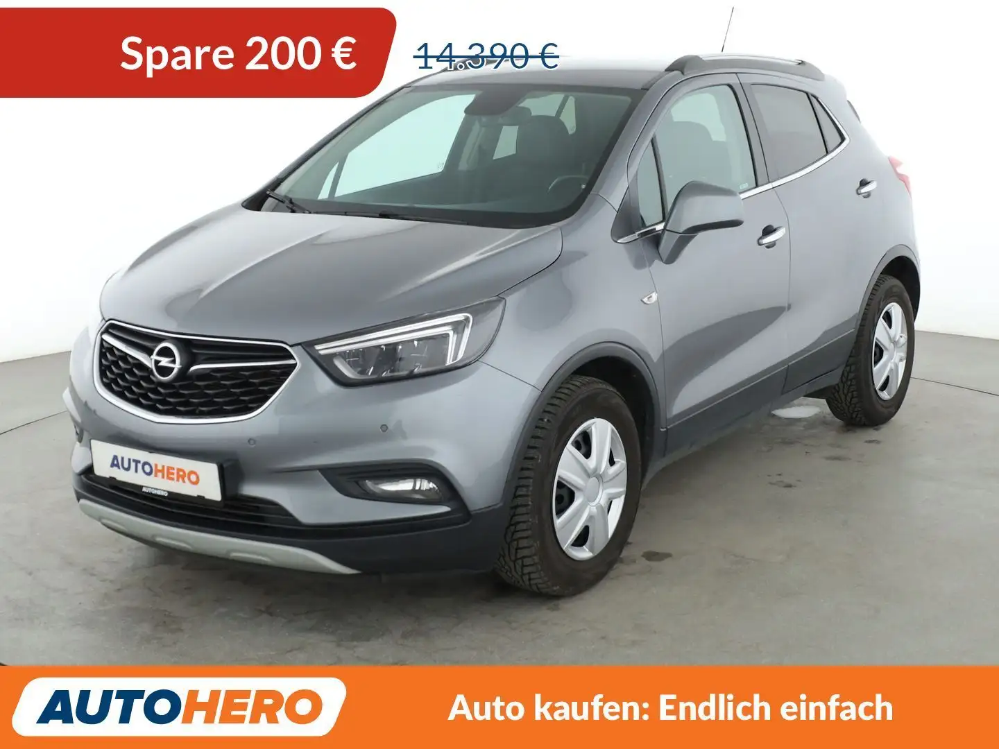 Opel Mokka X 1.4 SIDI Turbo Innovation Start/Stop 4x4 Aut*NAVI* Grau - 1