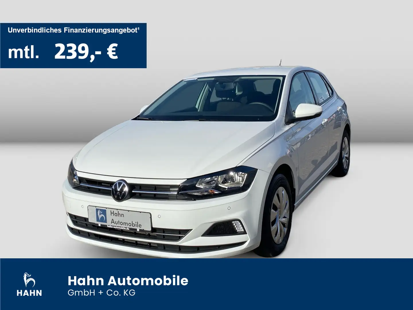 Volkswagen Polo 1.0 Comfortline Klima PDC v+h DAB Bluetooth Weiß - 1
