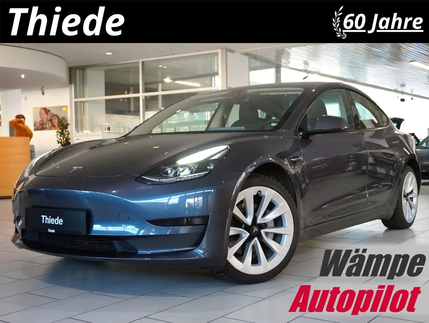 Tesla Model 3 Standard Range NAVI/KAMERA/SH/WÄRMEPUMPE Gris - 1