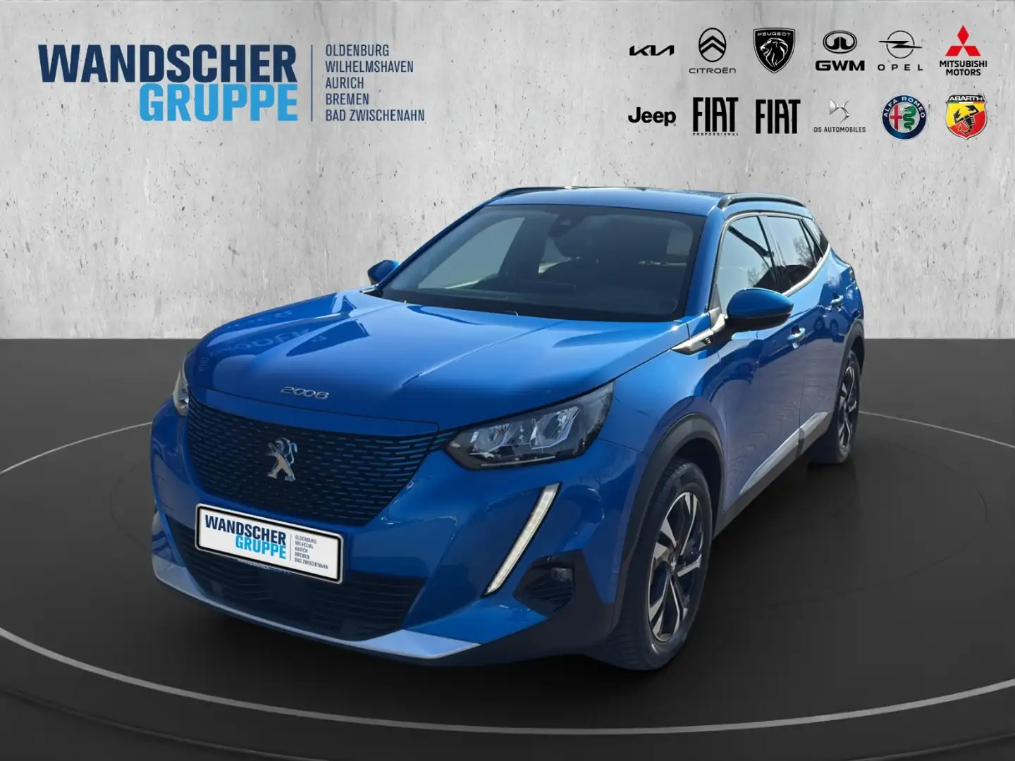 Peugeot 2008 e- Elektromotor 136 (e-) e- Allure Pack Blau - 1