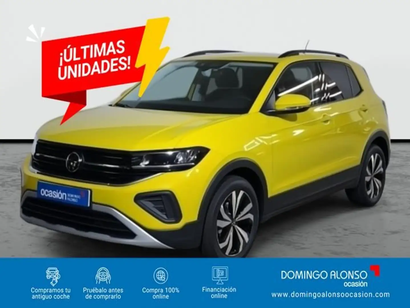 Volkswagen T-Cross 1.0 TSI Más 70kW Amarillo - 1
