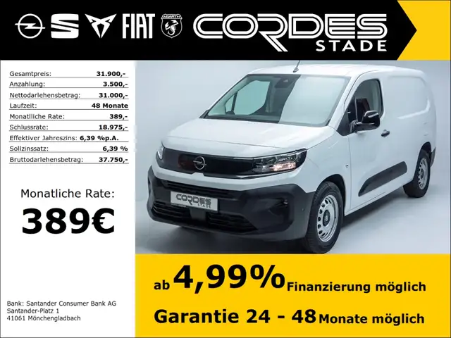 Opel Combo-e Cargo PDC Kamera Navi (NW19)