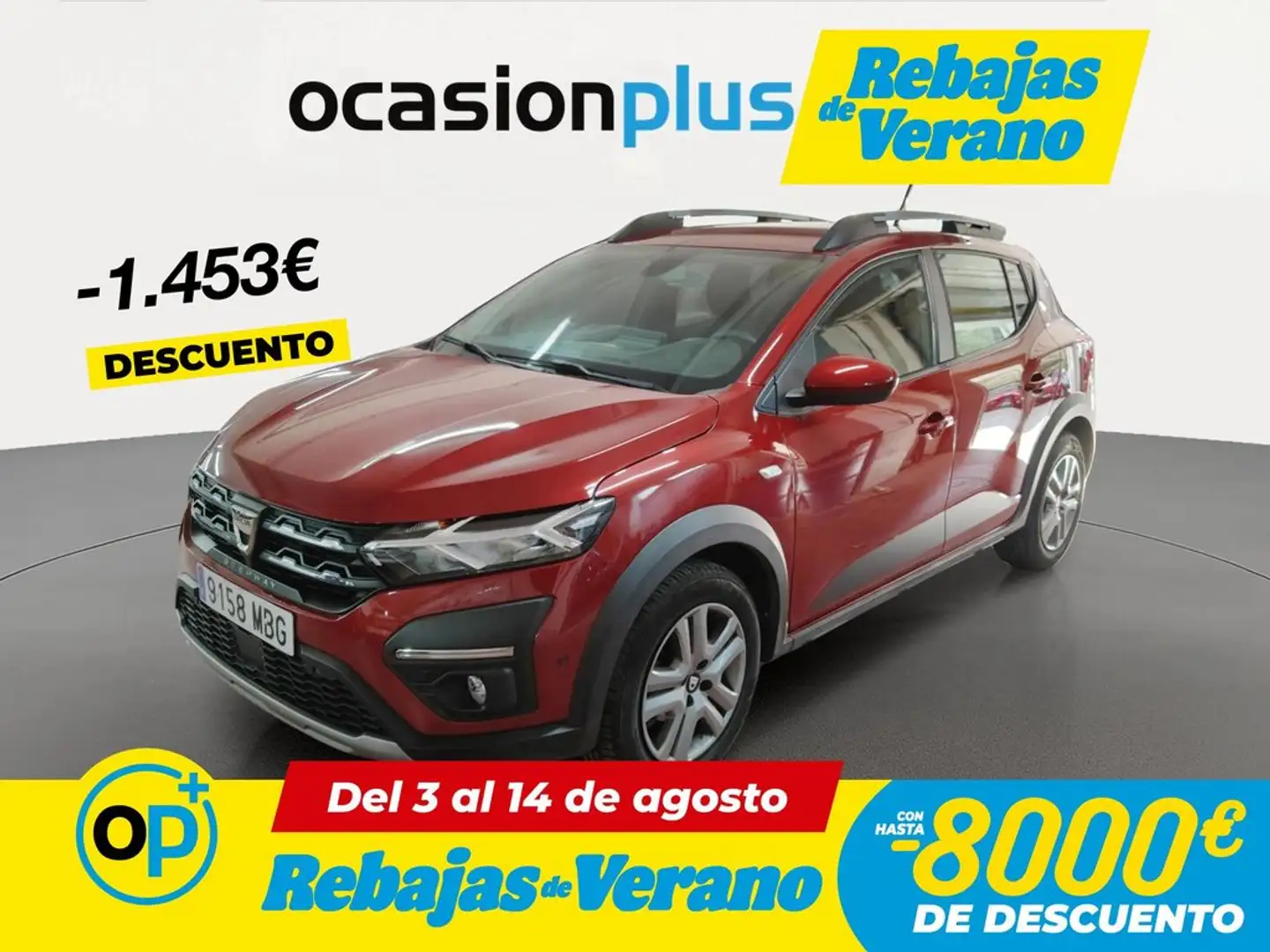 Dacia Sandero Stepway TCe Comfort 67kW Rojo - 1