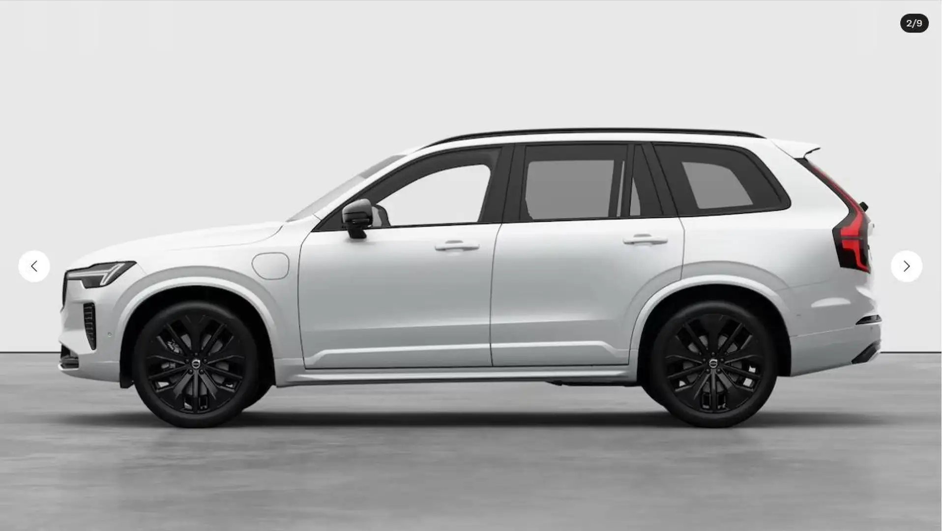 Volvo XC90 T8 Plug-in hybrid Ultra Black Edition | Luchtverin Wit - 2