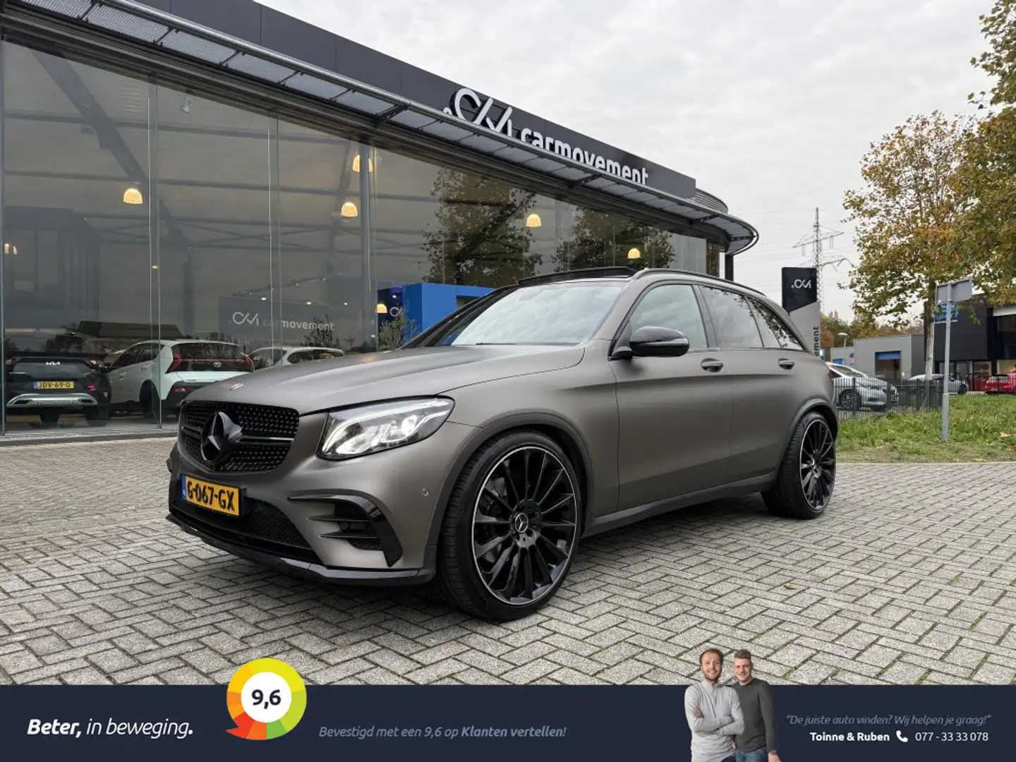 Mercedes-Benz GLC 250 4MATIC AMG Line | UNIEK! | Pano | DOH | 22" | Gewr Grijs - 1
