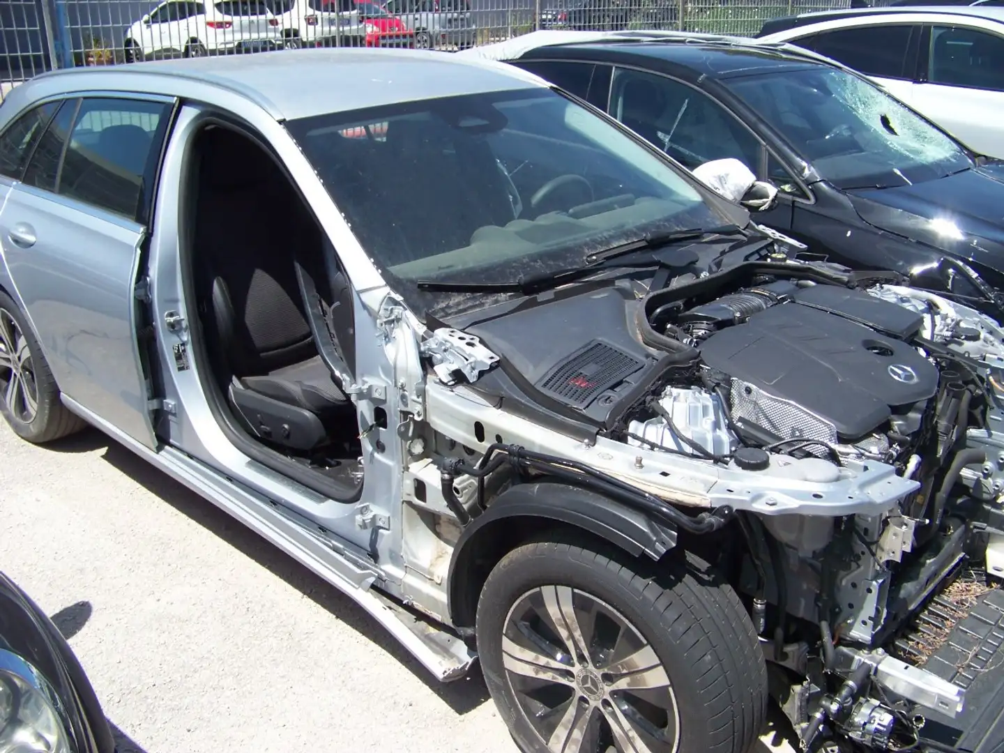 Mercedes-Benz C 200 C SW 200 d mhev Advanced auto Argento - 2