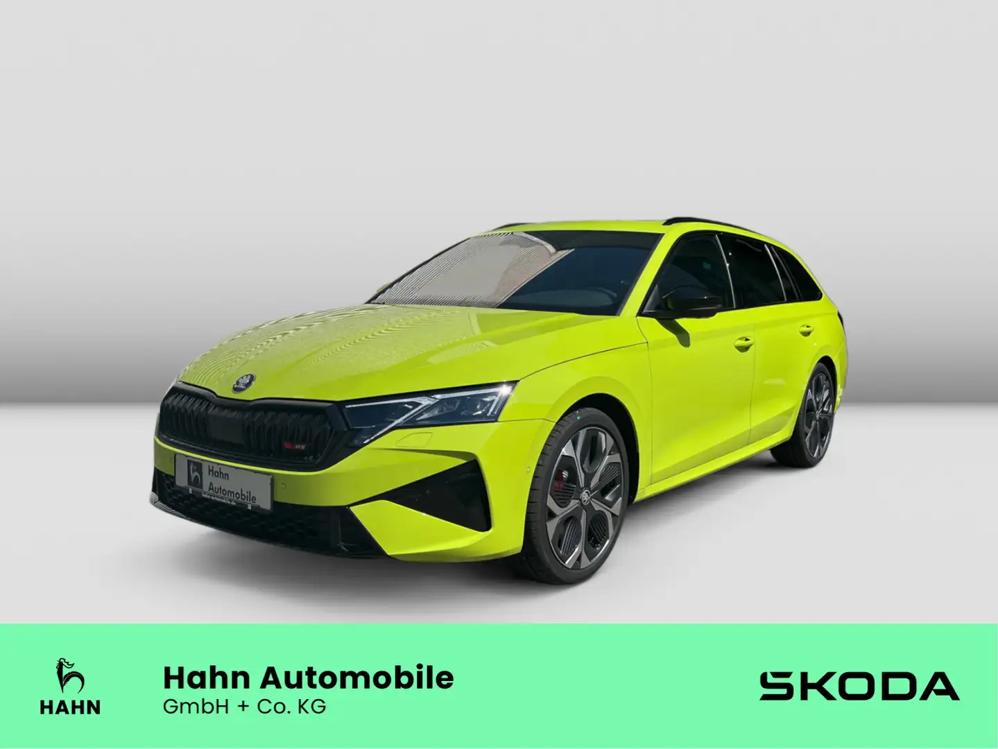 Skoda Octavia Combi RS Pano 360° AHK CANTON Matrix LED Grün - 1