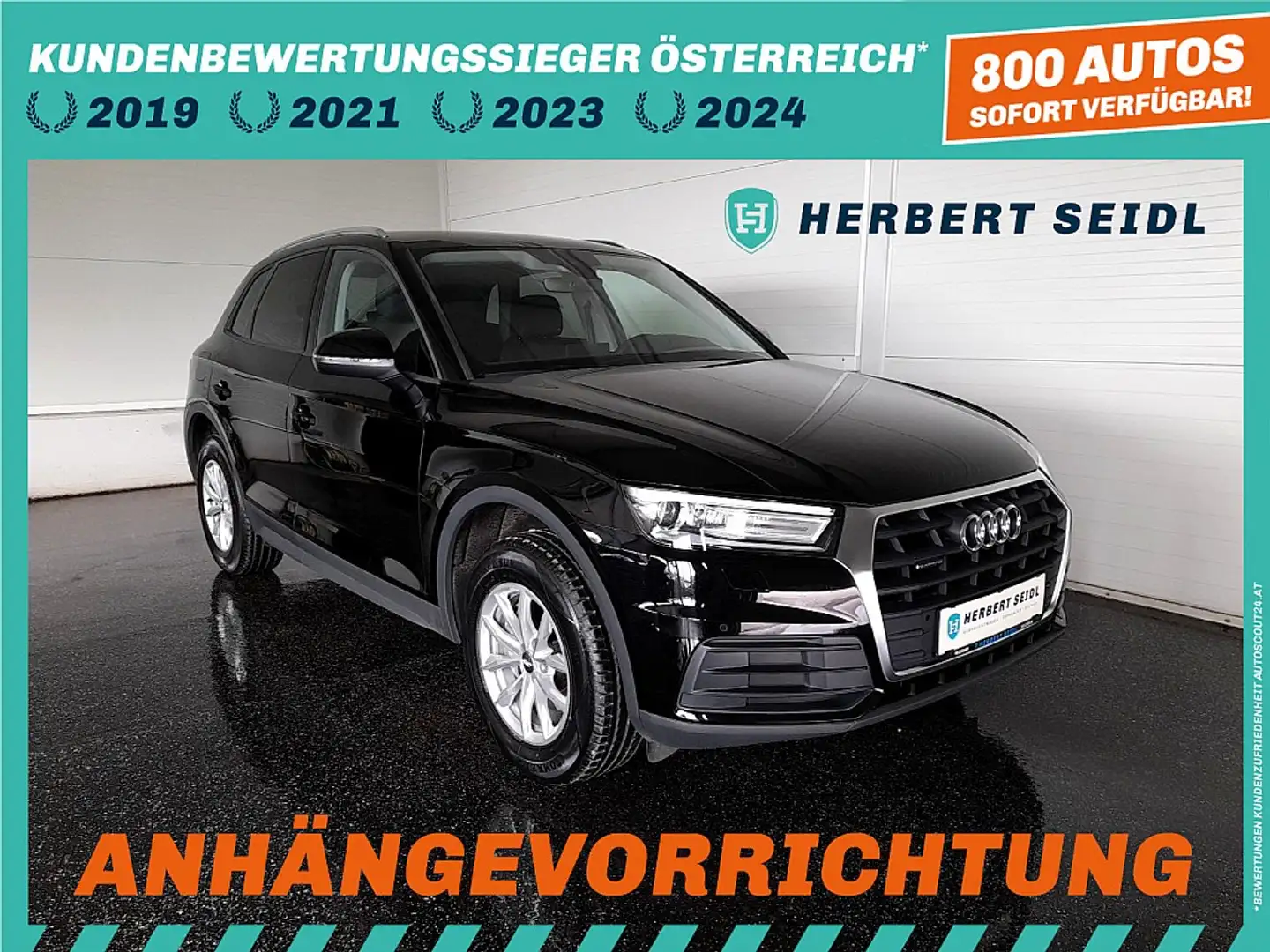 Audi Q5 40 TDI quattro S-tr *NAVI / XENON / AHV / TEMPO... Schwarz - 1