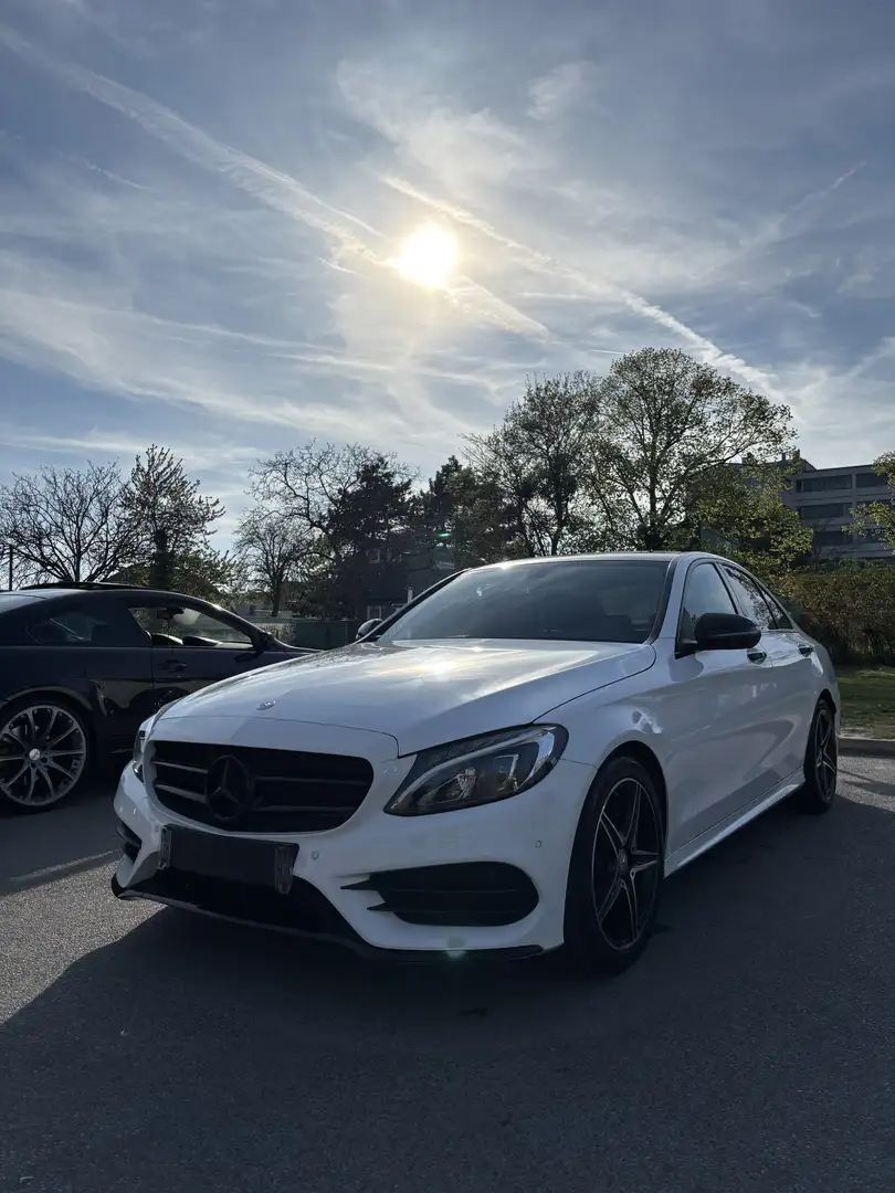 Mercedes-Benz C 180 MB- AMG LINE- NIGHT PAKET- ~TOP AUSTATTUNG~ Weiß - 1