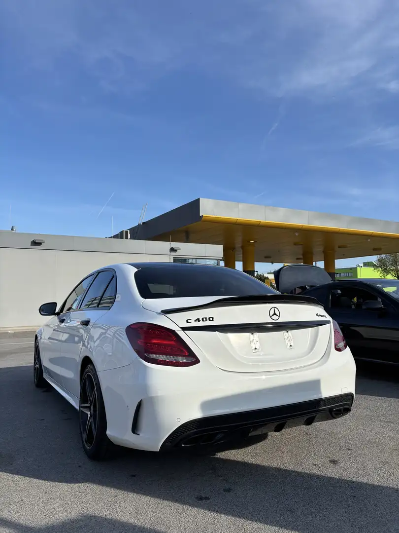 Mercedes-Benz C 180 MB- AMG LINE- NIGHT PAKET- ~TOP AUSTATTUNG~ Weiß - 2