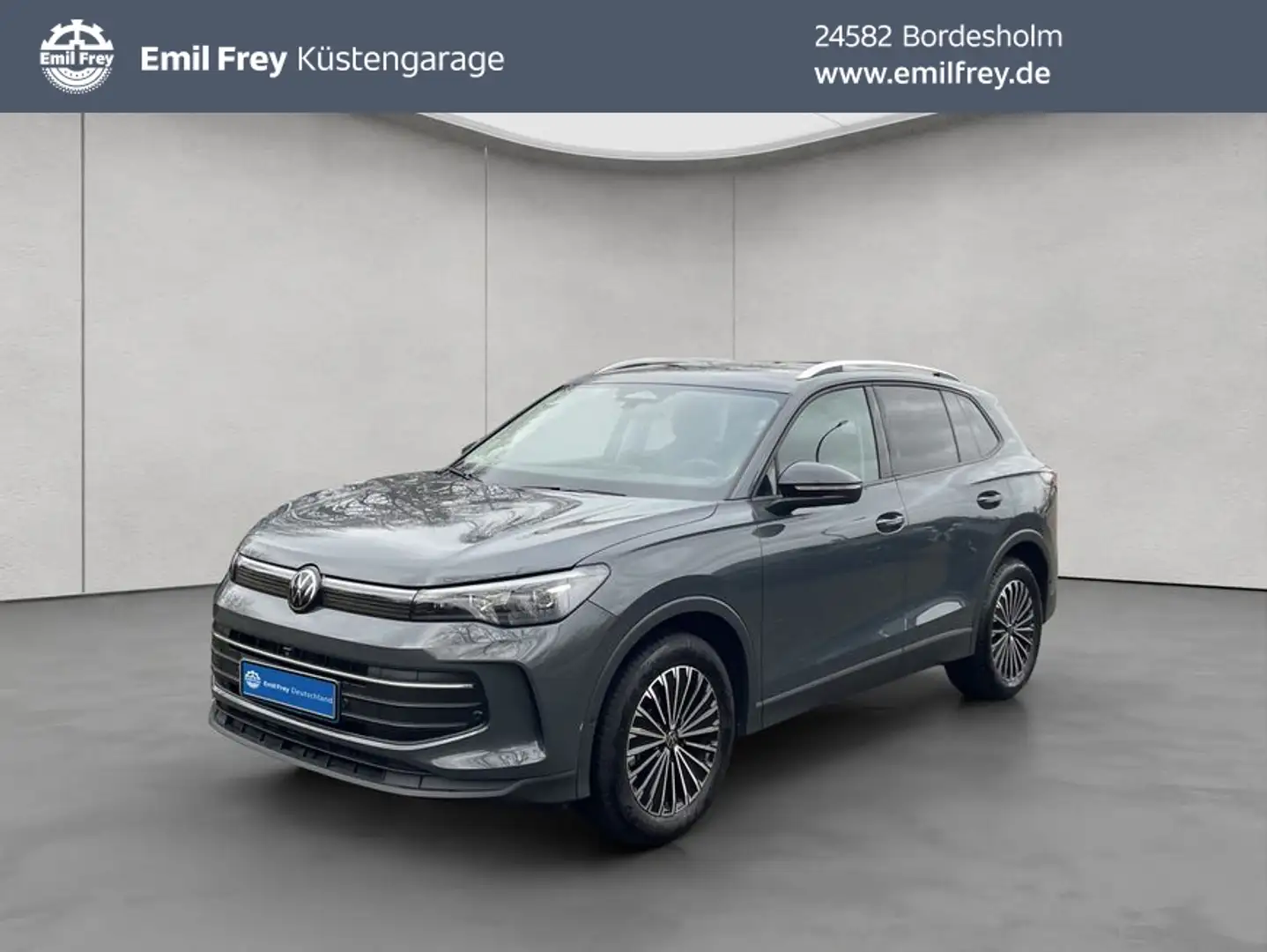Volkswagen Tiguan Goal 2.0 TDI DSG AHK/Design/Navi Grau - 1