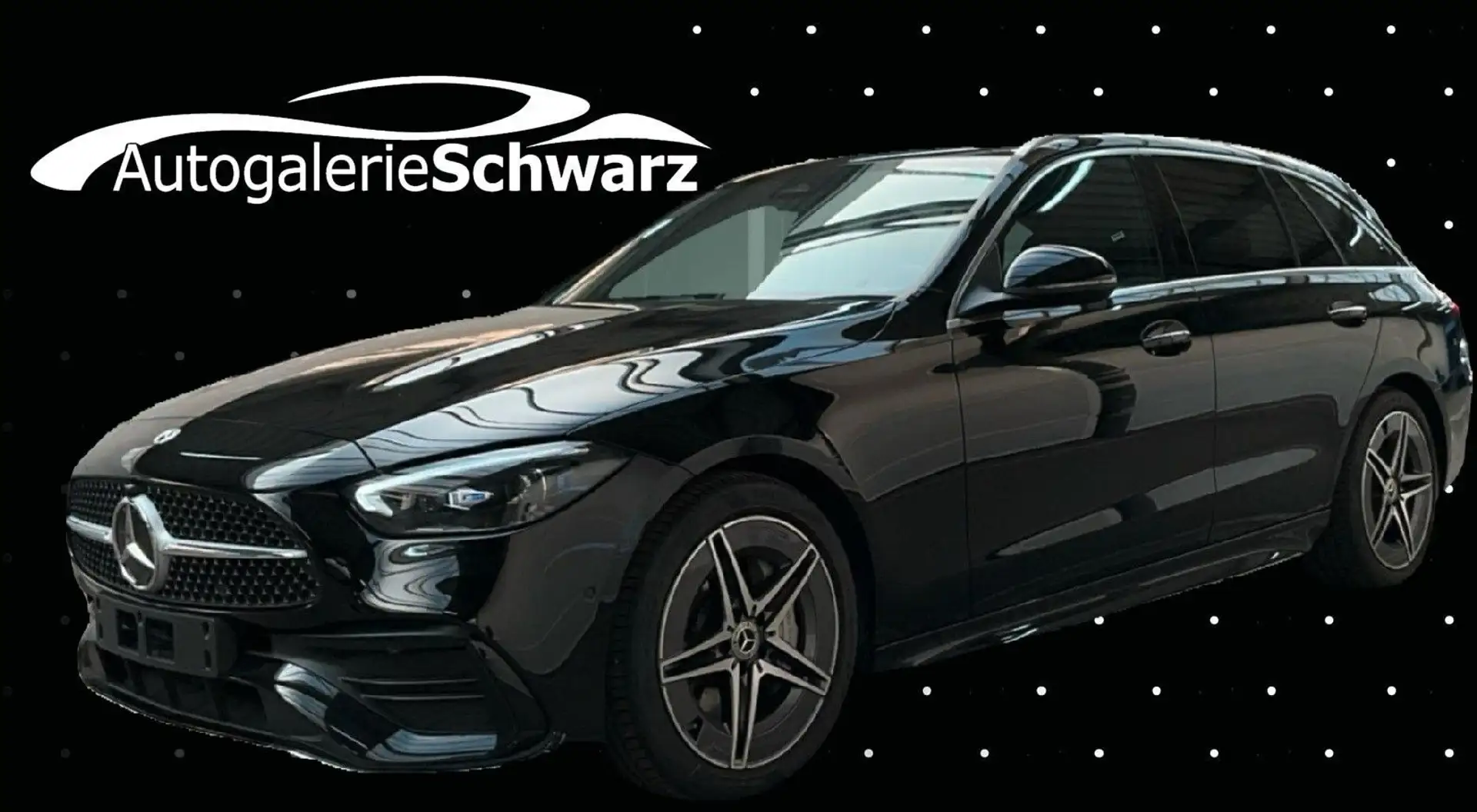 Mercedes-Benz C 200 T 9G AMG DIGI AUGR+KAM AMB+OLED SOUND AHK Schwarz - 1