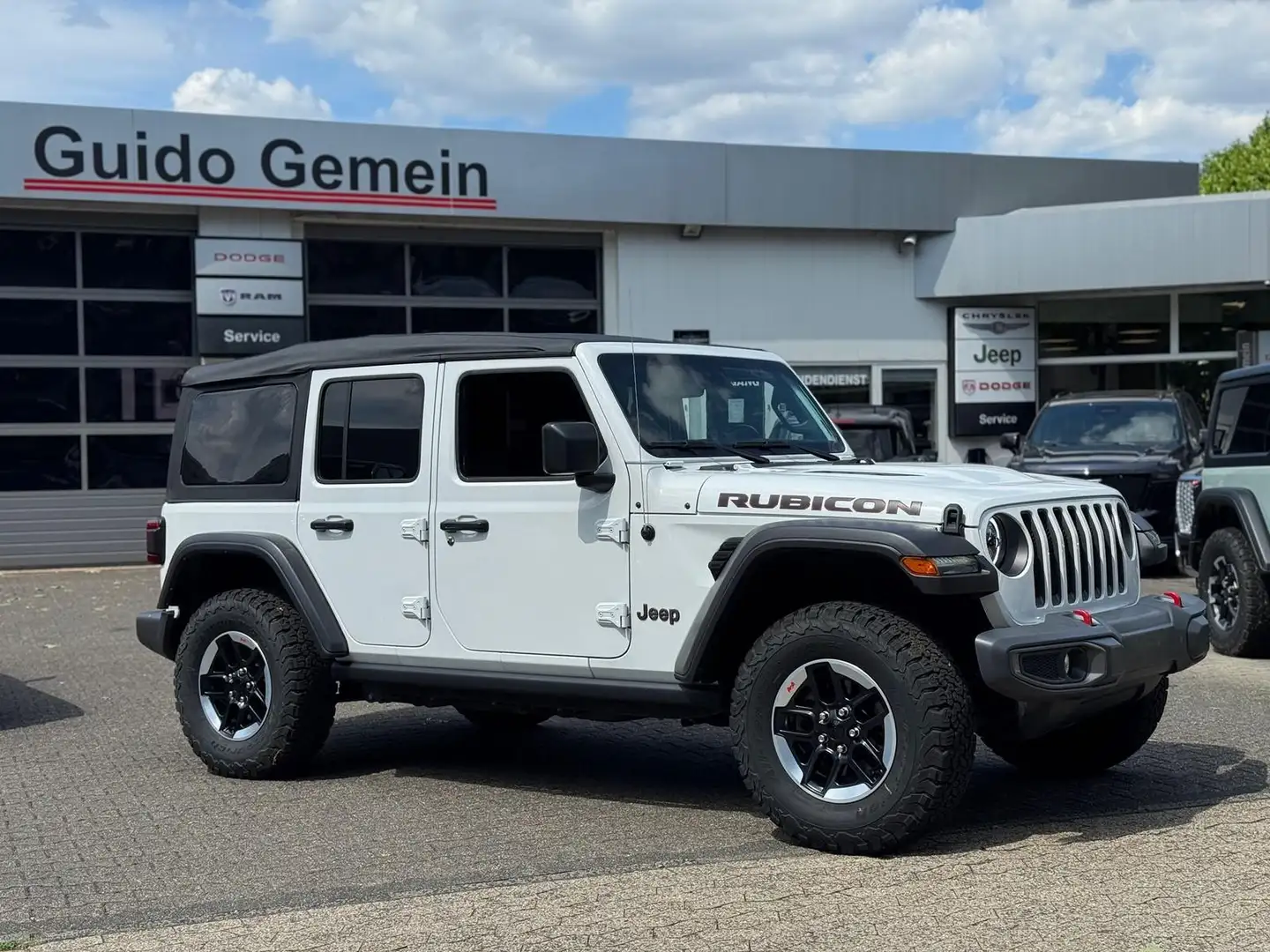 Jeep Wrangler Unlimited Rubicon 2.0l 4x4 Automatik Soft-Top Weiß - 2