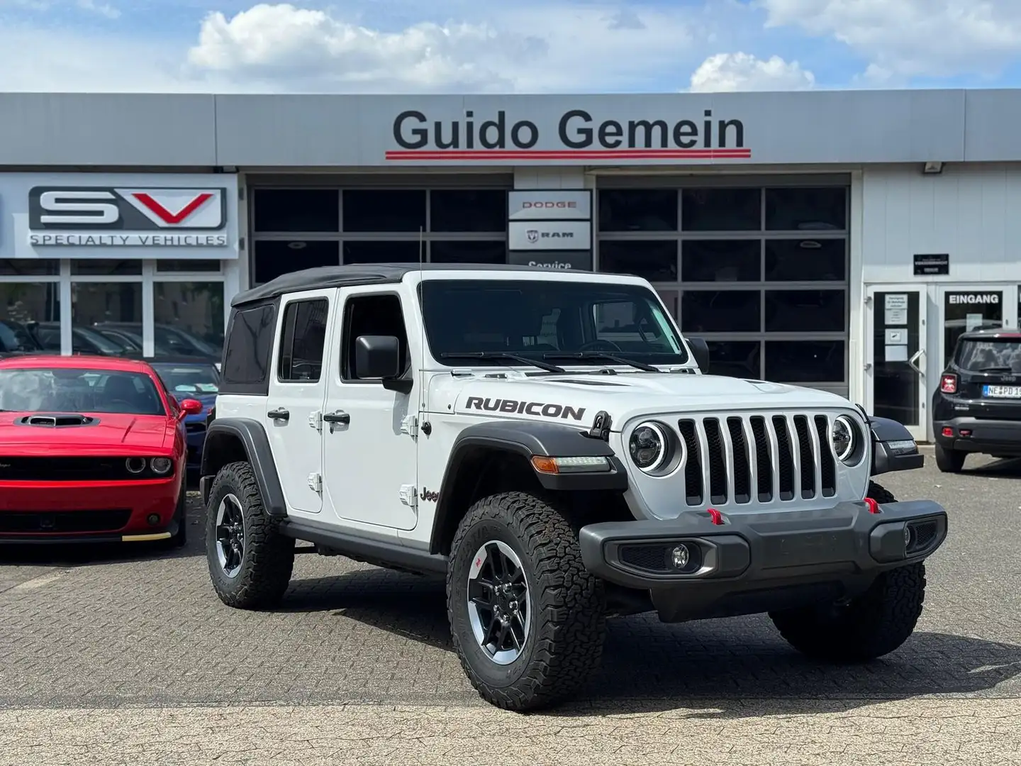 Jeep Wrangler Unlimited Rubicon 2.0l 4x4 Automatik Soft-Top Weiß - 1