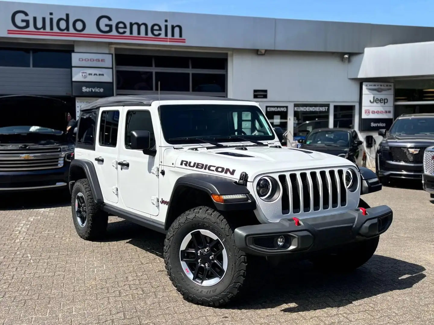 Jeep Wrangler Unlimited Rubicon 2.0l 4x4 Automatik Soft-Top Blanc - 2