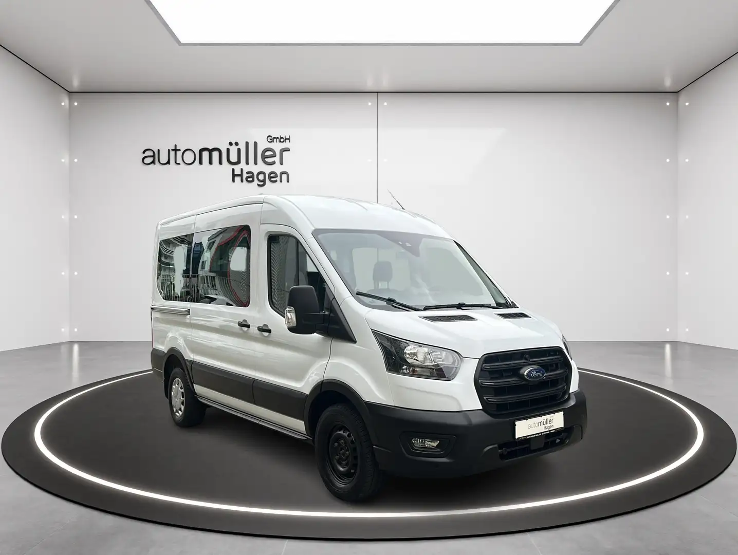 Ford Transit 2.0 D 350 L2 Trend RAMPE|6-SITZ|PDC|TEMP Weiß - 1