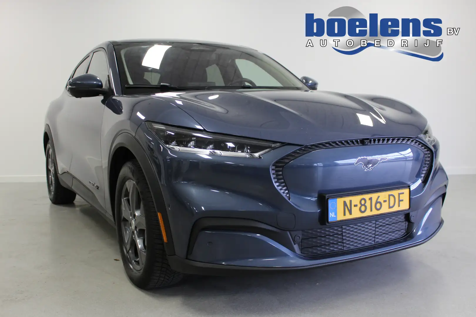 Ford Mustang Mach-E Extended RWD 98 kWh | 596KM! | CARPLAY | STOEL+STU Blauw - 1