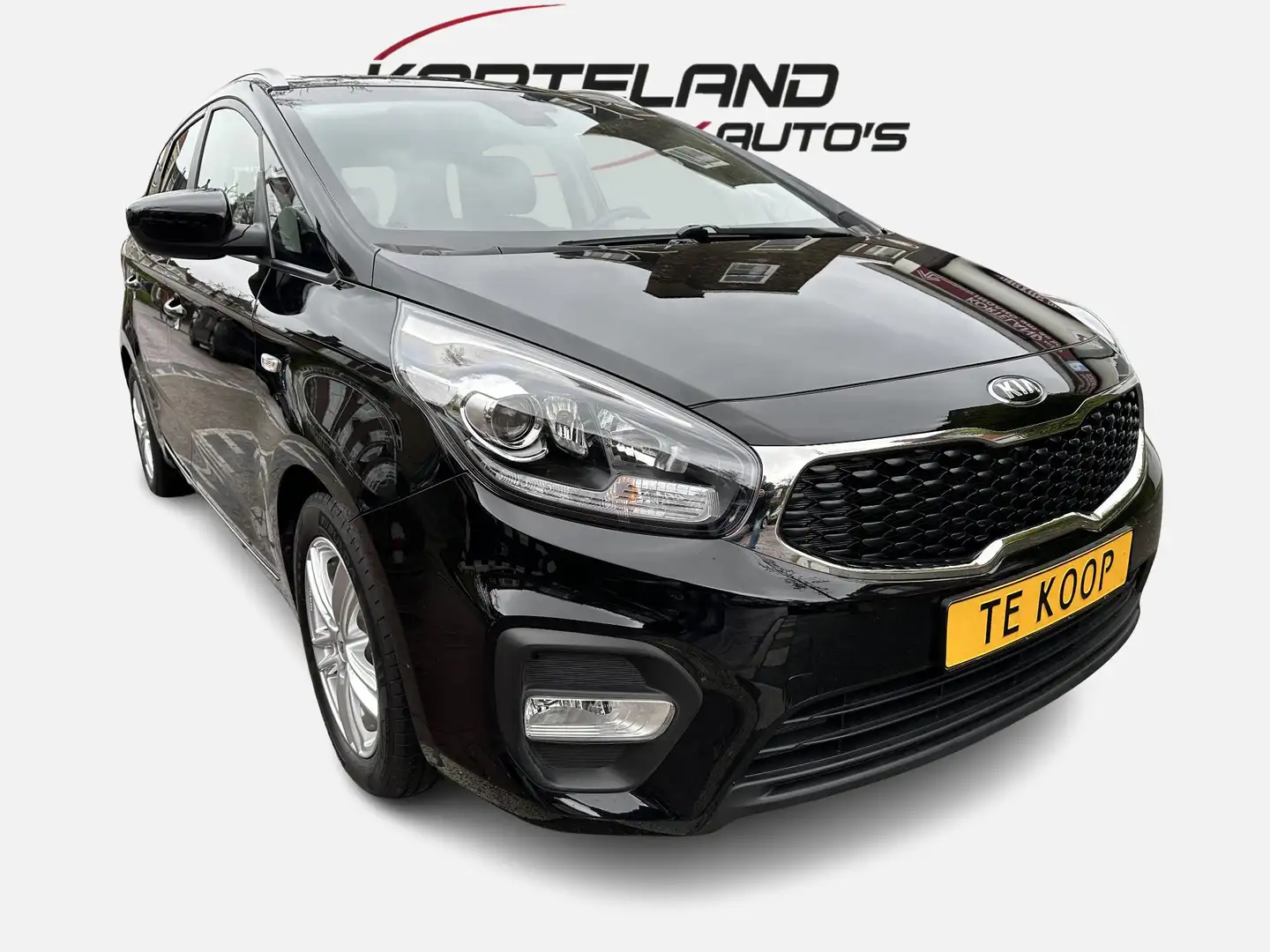 Kia Carens 2.0 GDi DynamicLine l Automaat l 7-persoons l Navi Zwart - 1