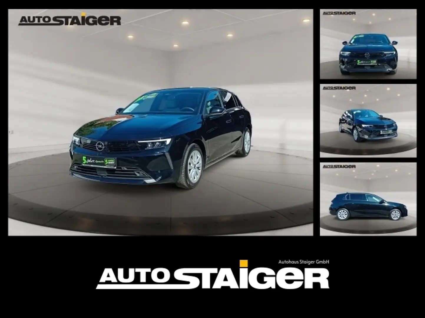 Opel Astra 1.2 Turbo  Navi~Rückfahrkamera~Garantie Schwarz - 1