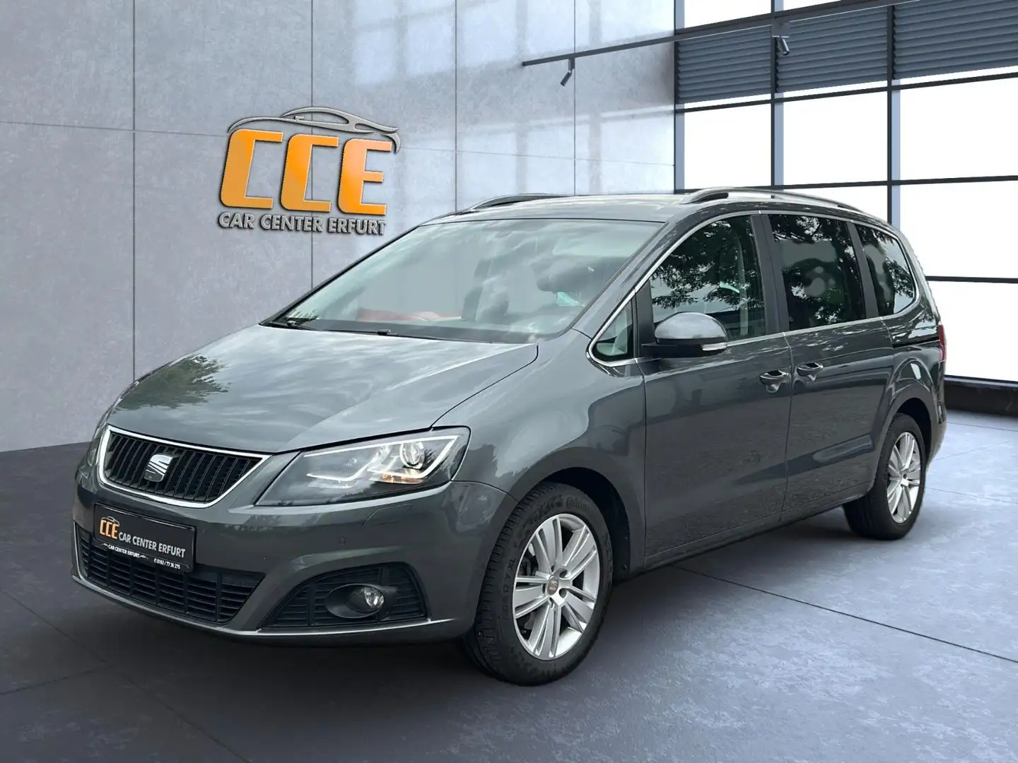 SEAT Alhambra Style DSG*1.Hand*RFK*Xenon*TÜV*Garantie Grau - 1