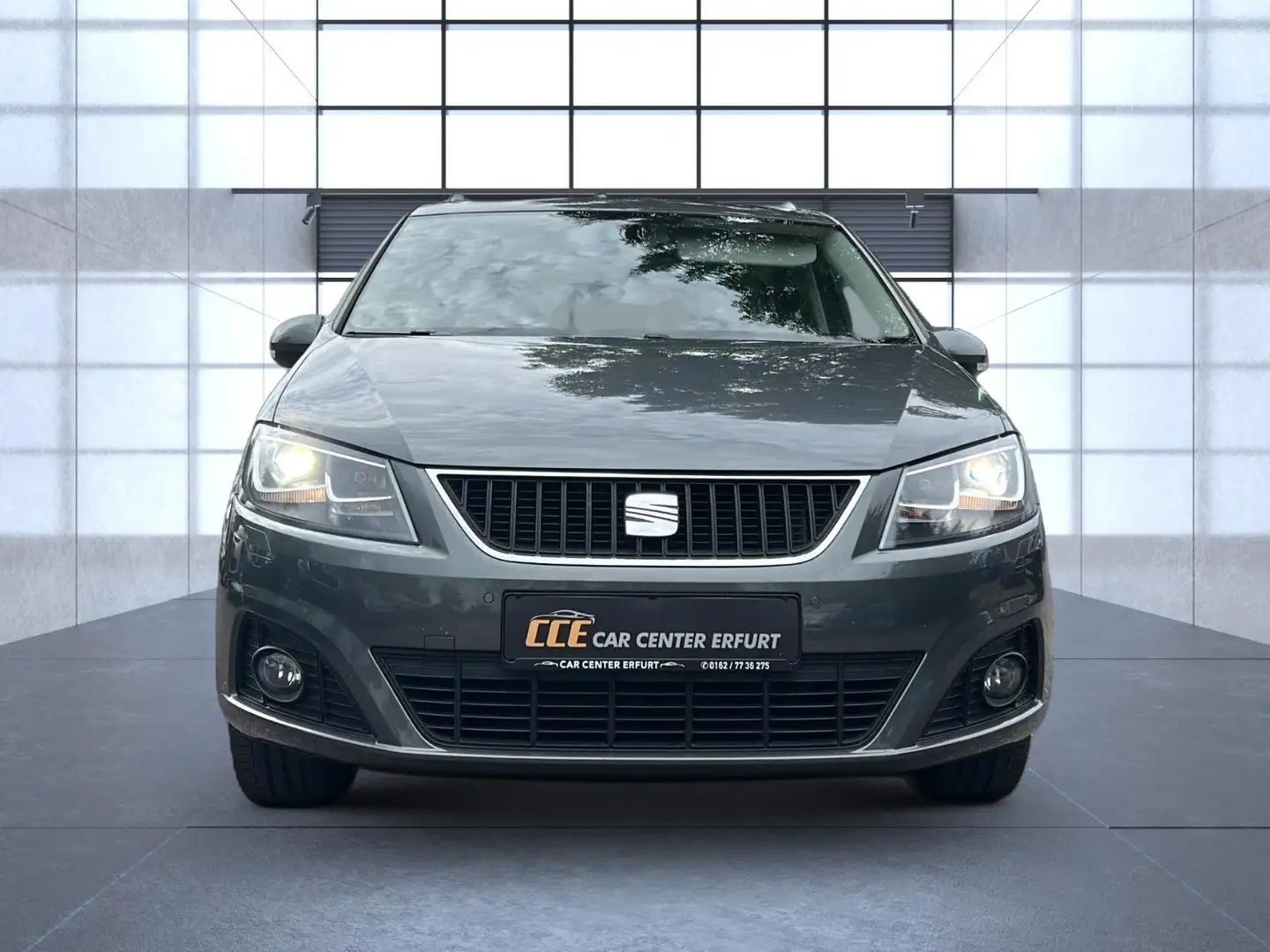 SEAT Alhambra Style DSG*1.Hand*RFK*Xenon*TÜV*Garantie Grau - 2