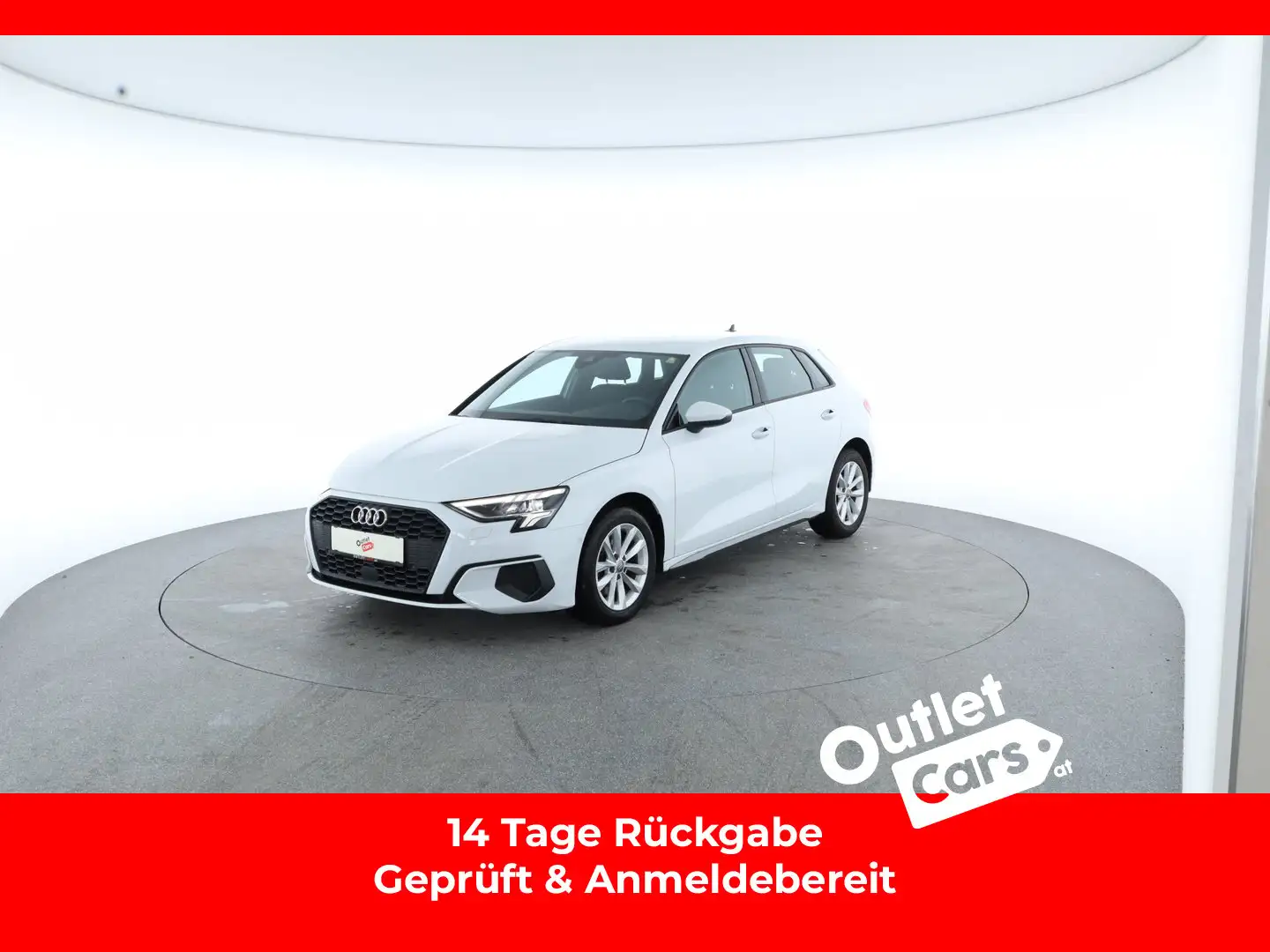 Audi A3 35 TDI Blanc - 1