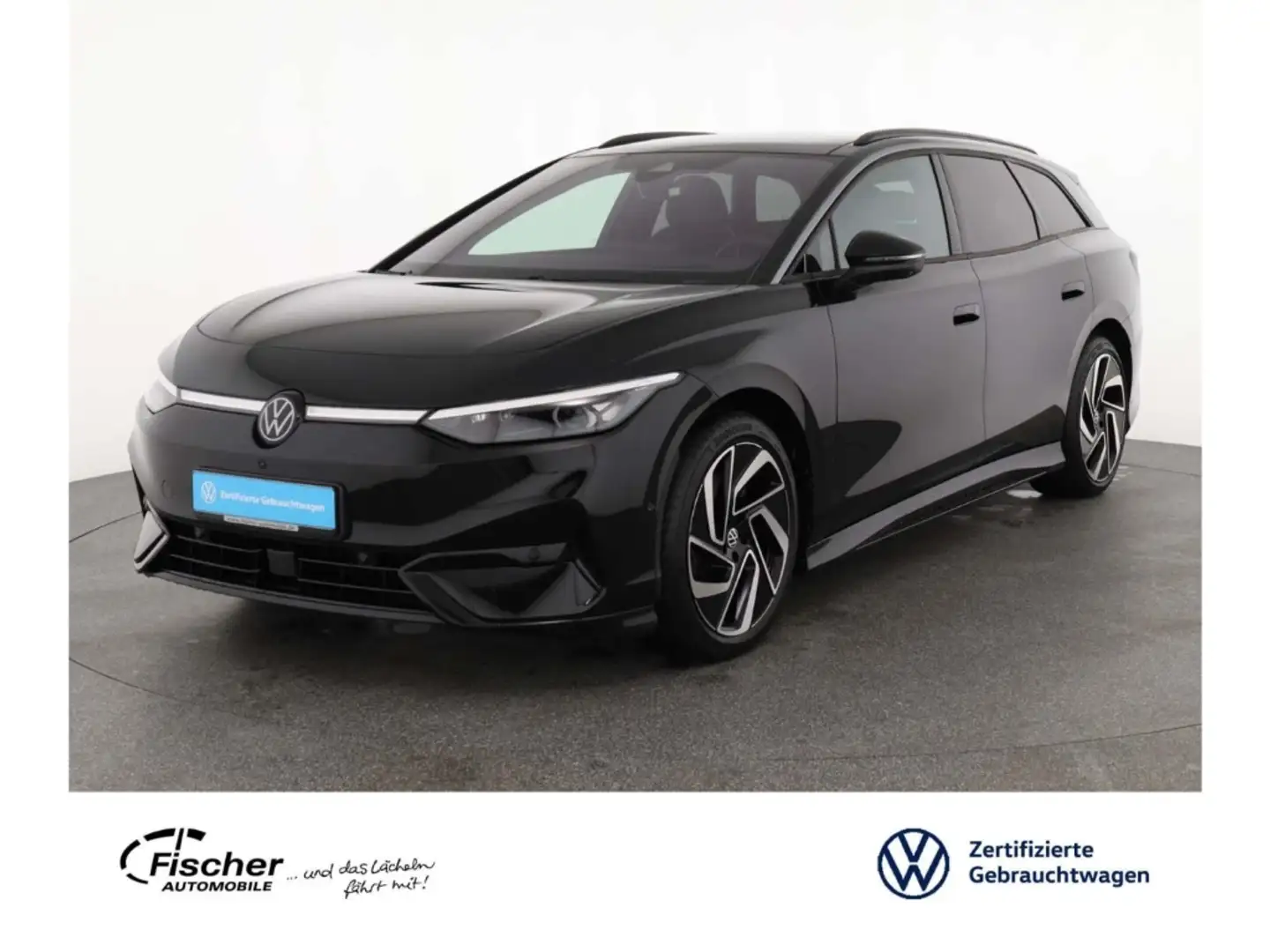 Volkswagen ID.7 Tourer Elektro Pro 77 kWh W-Pumpe/P-Dach Schwarz - 1