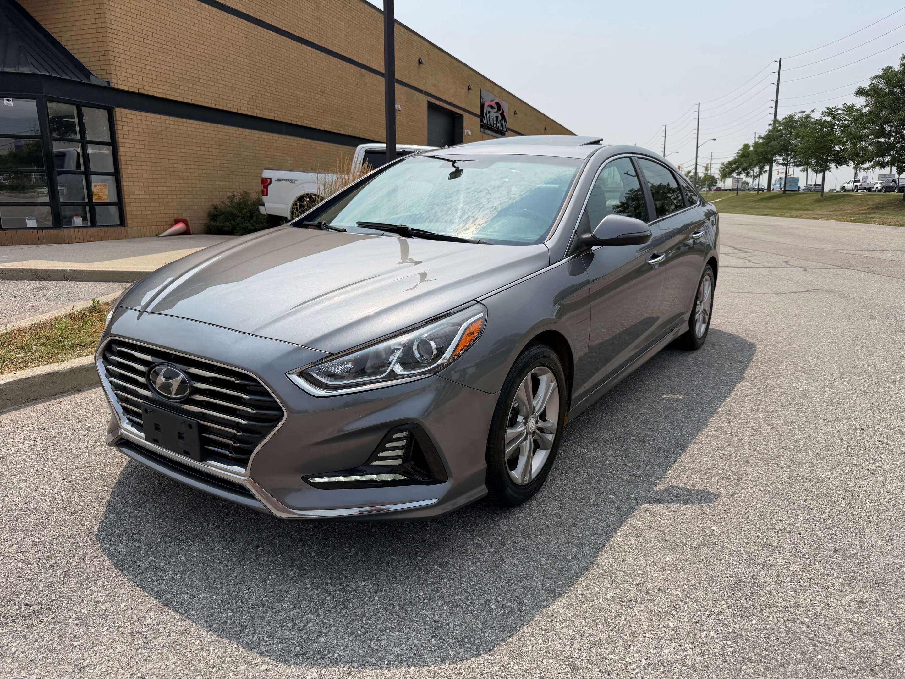 Silver 2019 Hyundai Sonata Sedan  6-Speed Automatic