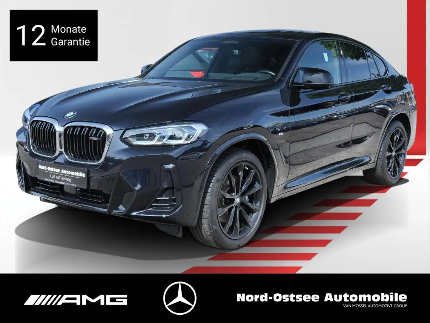 BMW X4 M 40d xDrive 360° PANO MOPF HUD LED LENKRADHZG Noir - 1