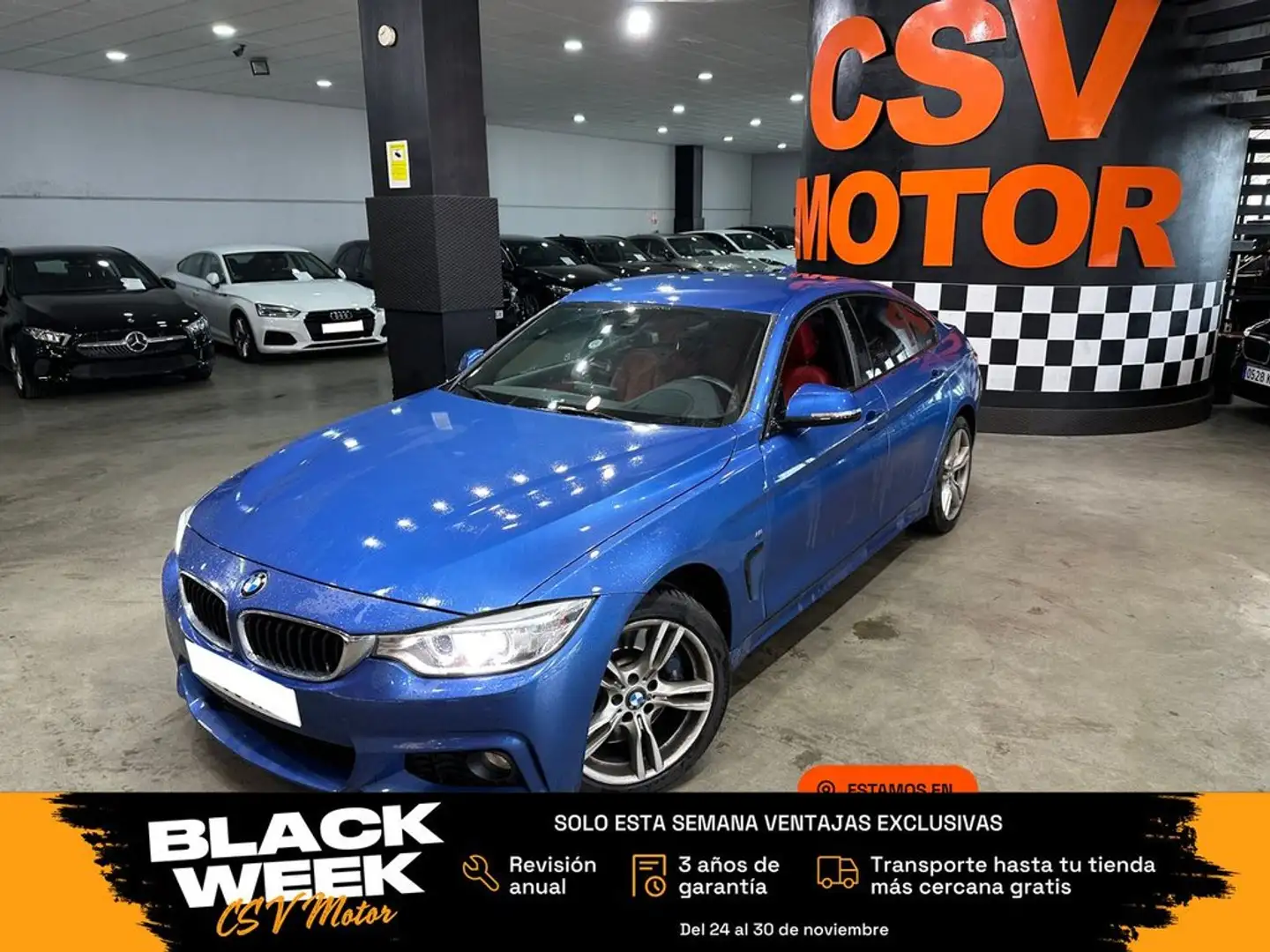 BMW 435 435dA Gran Coupé xDrive Blau - 1