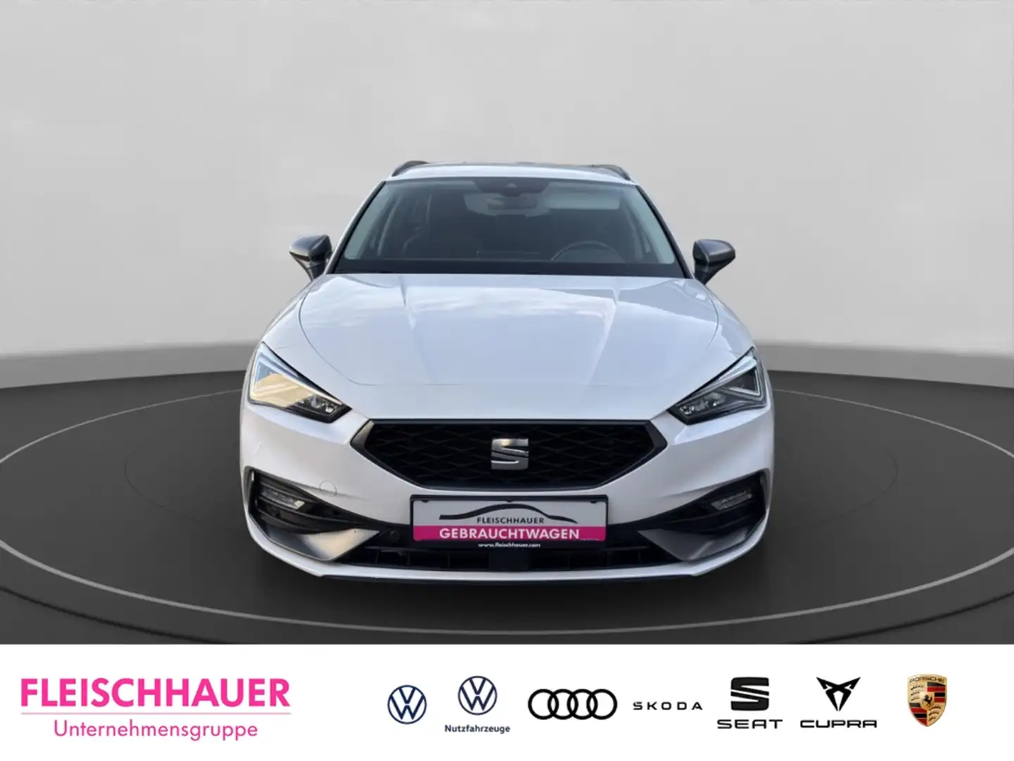 SEAT Leon Sportstourer FR e-HYBRID Voll-LED AHK Sitzhz Bianco - 2