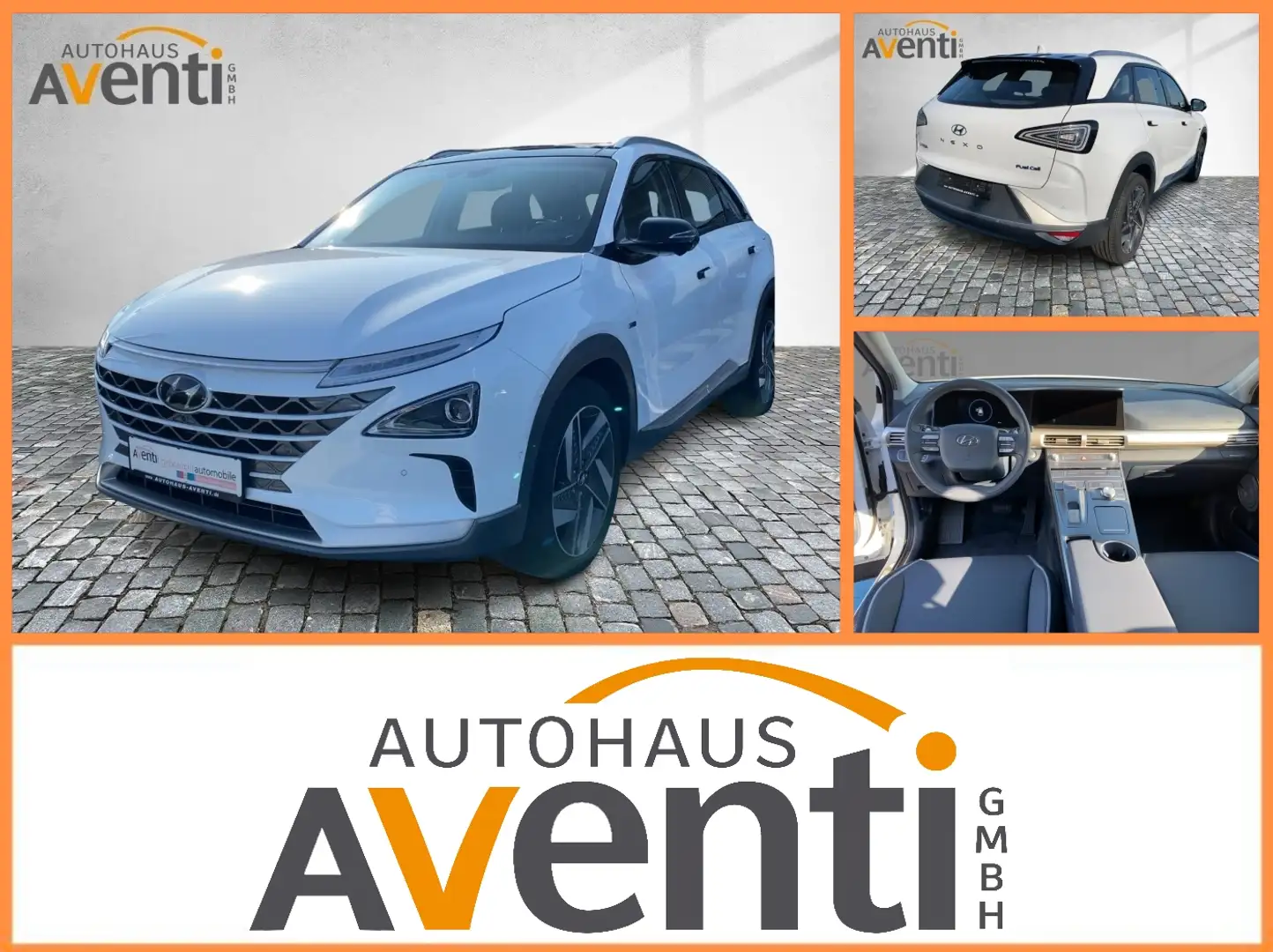 Hyundai NEXO *ACC*SpurH+SpurW*Kamera*Navi*LED*SHZ* Blanc - 1