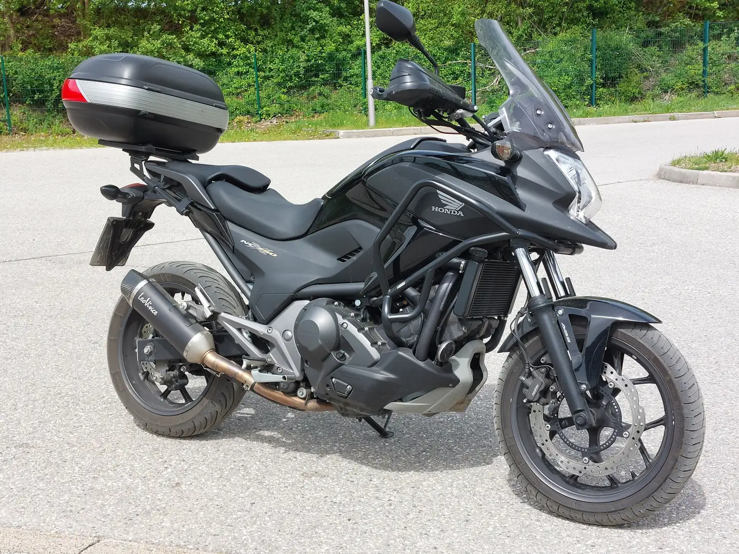 Honda NC 750 x DCT Sturzbügel, LeoVince, Griffheiz etc Schwarz - 1
