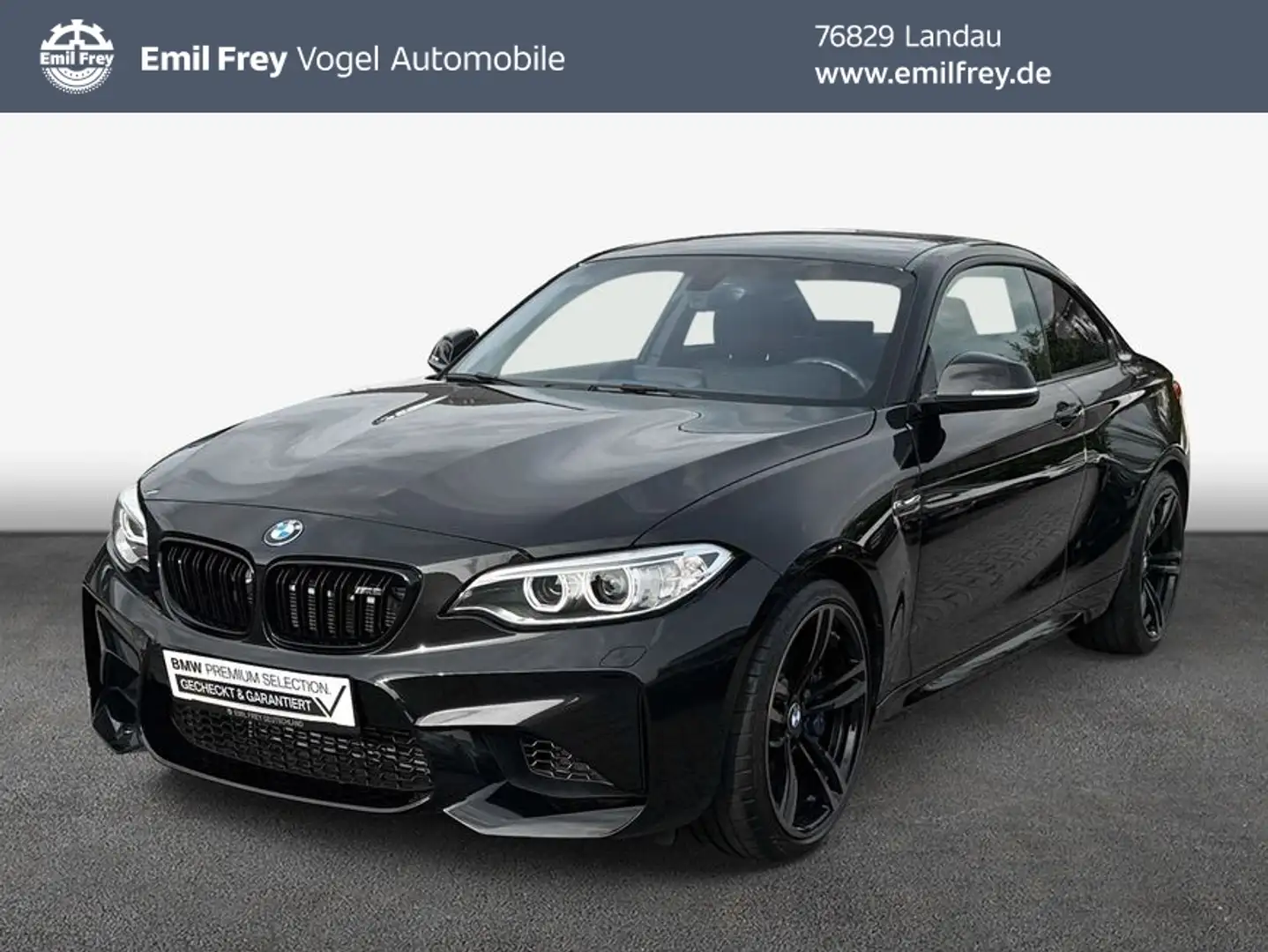BMW M2 Coupe DKG, SHZ, PDC, Navi Schwarz - 1