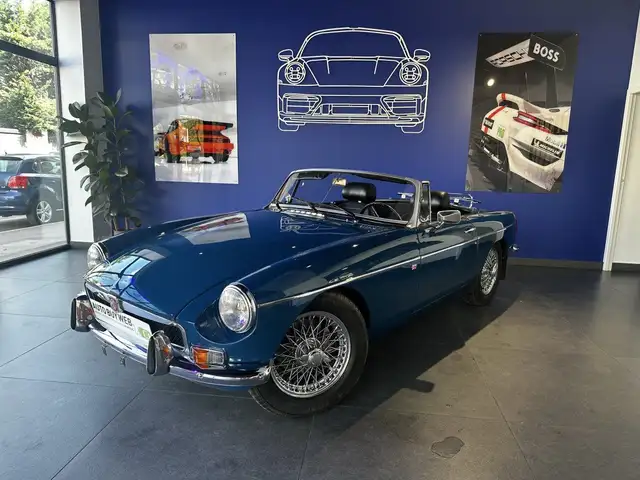 MG MGB B 1800 CABRIOLET / ROUES RAYONS CHROMEES / PORTE BAGAGES / OVERDRIVE