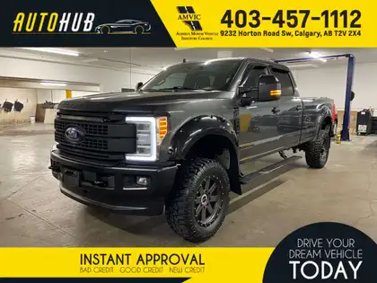 Gray 2019 Ford F-350 Super Duty Pickup Truck Four-Wheel Drive Automatic