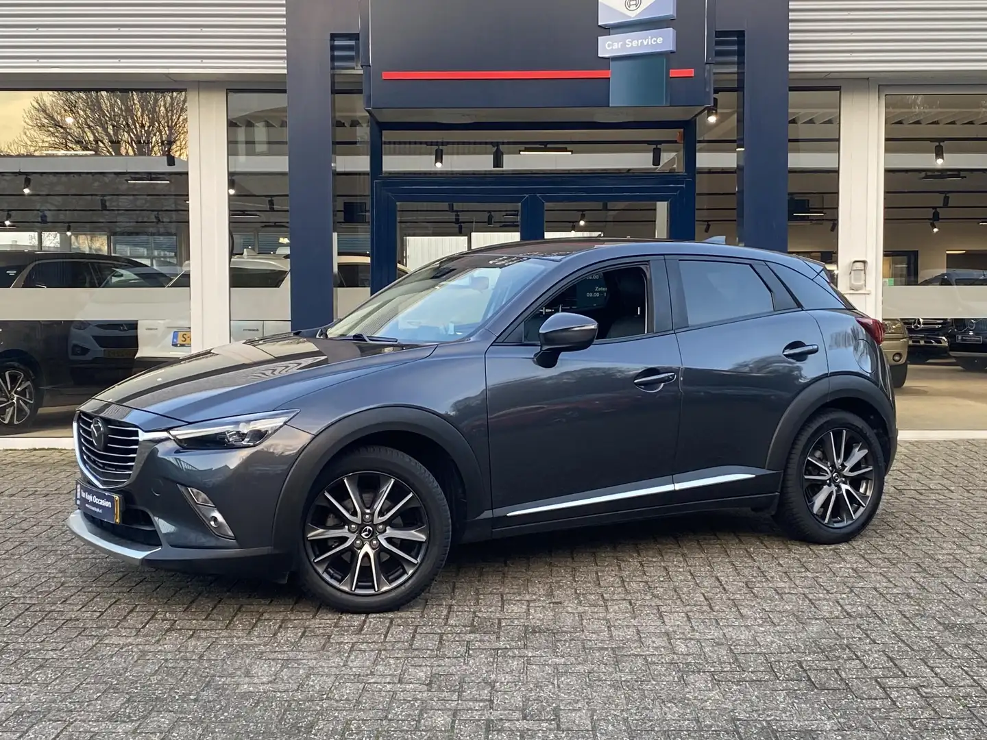 Mazda CX-3 2.0 SkyActiv-G 120 GT-M / Automaat / NL-Auto / Vol Gris - 2